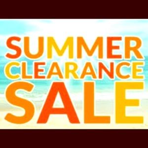 Summer sale! Everything must go! Send me an offer